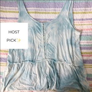 💙☁️AE Outfitters Soft & Sexy Tie Dye Tank☁️💙